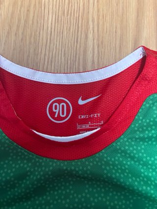 Camiseta Nike Total 90 Verde y Roja
