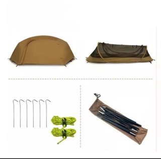 Tienda de campaña ultraligera impermeable 1Kg