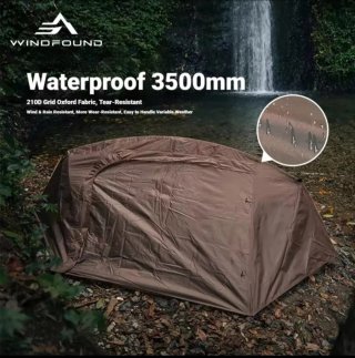 Tienda de campaña ultraligera impermeable 1Kg