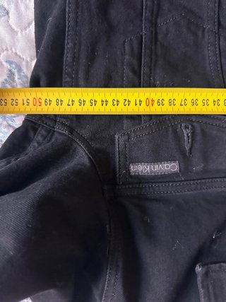 Cazadora vaquera negra Calvin Klein