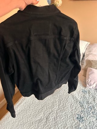 Cazadora vaquera negra Calvin Klein