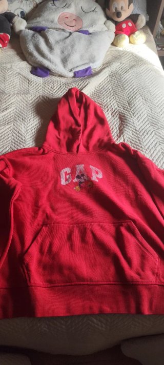 Sudadera Gap Niño Mickey Mouse Roja