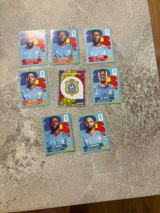 Cromos Panini Mundial 2026 Congo