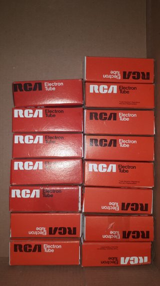 Válvulas RCA 6AU6WA/6136