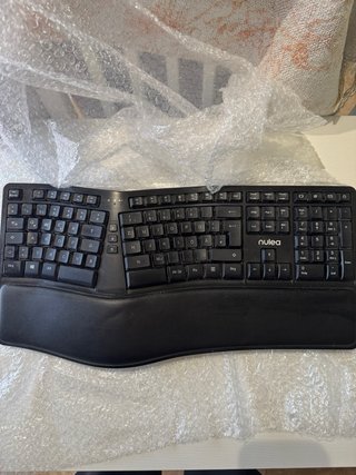 Teclado Ergonómico Nulea + Mouse Vertical Zelotes