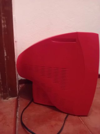 Televisor Antiguo Rojo Coca Cola