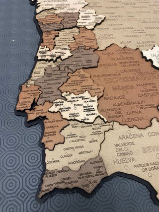 Mapa Península Ibérica