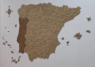 Mapa Península Ibérica