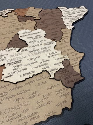 Mapa Península Ibérica