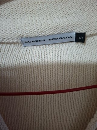 Chaqueta Lurdes Bergada Beige Talla Única