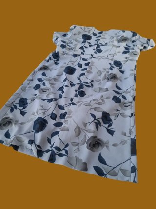 Vestito floreale donna taglia unica
