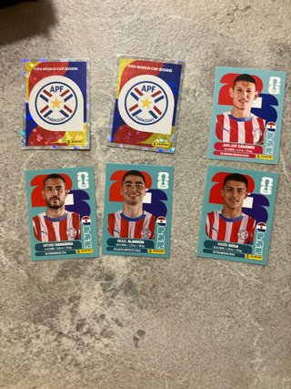Cromos Panini Mundial 2026 Paraguay