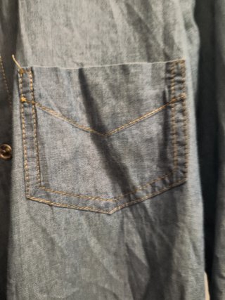 Camicia da donna in denim
