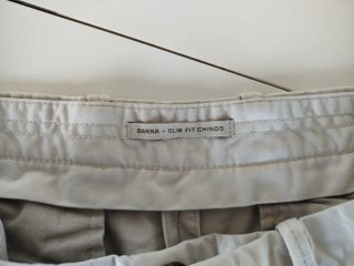 Pantalones Chinos Mango Beige Slim Fit T/L Beige