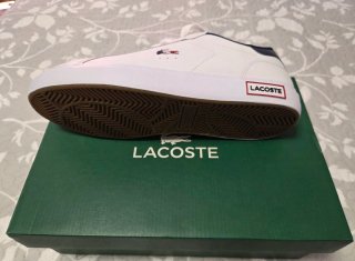 Lacoste Bambas Blancas