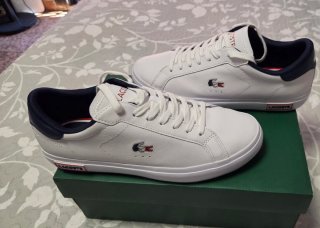 Lacoste Bambas Blancas