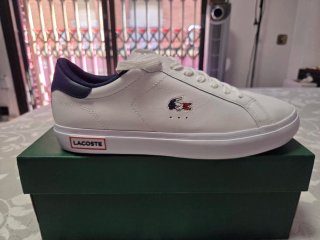 Lacoste Bambas Blancas