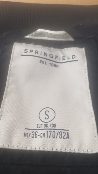 Cazadora Bomber Springfield Azul