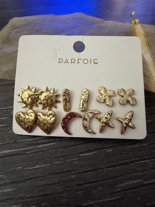 Pendientes Parfois dorados
