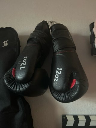 Luvas de Boxe 12oz Pretas
