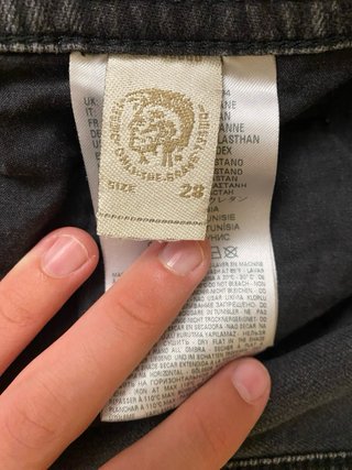 Jeans Diesel grigi uomo