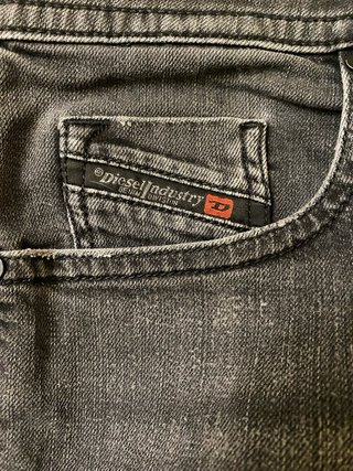 Jeans Diesel grigi uomo