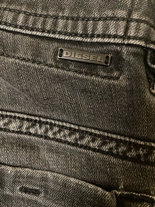 Jeans Diesel grigi uomo