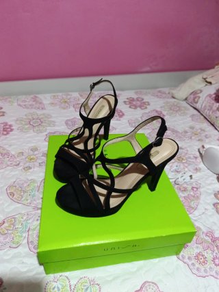 Zapatos de tacón negros para ceremonia