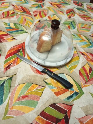 Porta torta in marmo e coperchio in plastica trasp