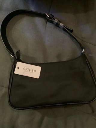 Bolso Guess Negro Nylon