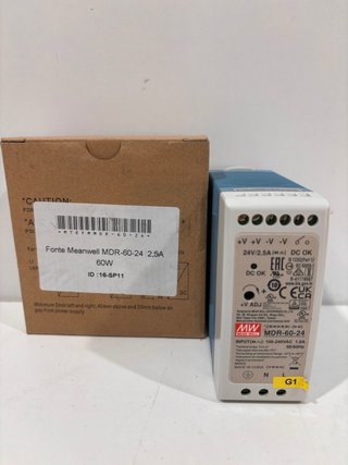 Fuente Meanwell MDR-60-24 60W