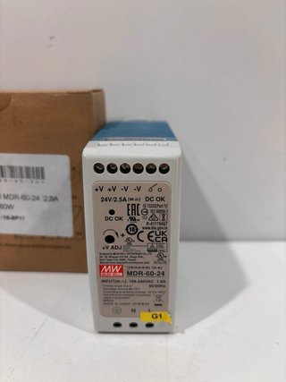 Fuente Meanwell MDR-60-24 60W