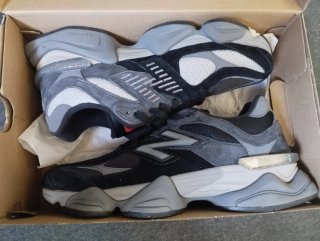New Balance 9060 Hombre Negro Gris