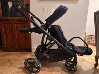 Silla gemelar Cybex Gazelle azul marino