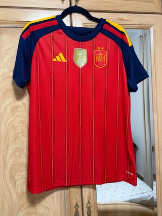 Camiseta España Mujer Talla L Adidas