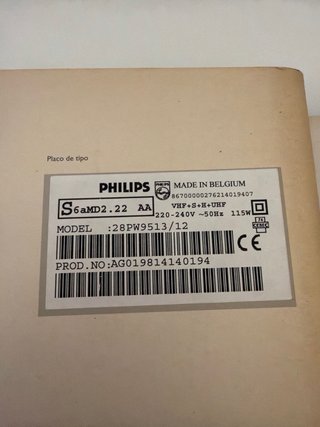 TV Philips 28 Tubo + Altavoces