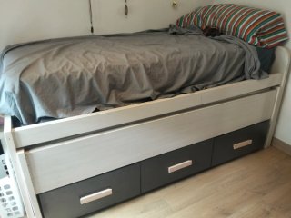 Cama nido con cajones