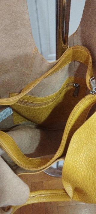 Borsa a tracolla con frange