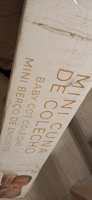 Minicuna colecho bebé