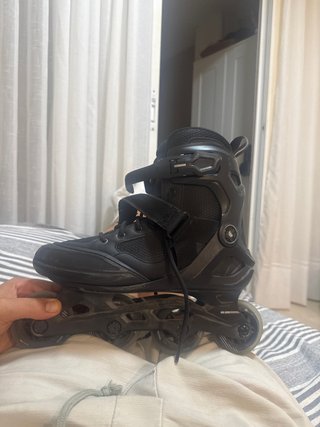 Patines en línea negros Decathlon