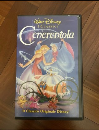 Lotto 6 VHS Walt Disney Classici