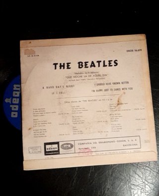 Vinilo The Beatles - Que Noche La De Aquel Dia