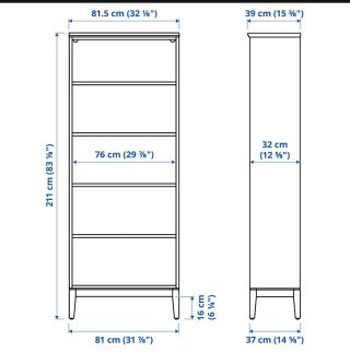 Estantería Ikea Idanas