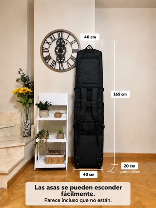 Funda bolsa mochila Snowboard / Esquís con ruedas