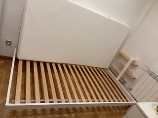 Base Cama Ikea 105x190 + Colchón