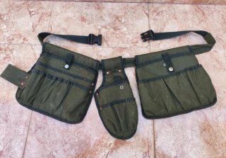 Bolsa portaherramientas,Carrucha Polea y Cuña Leña