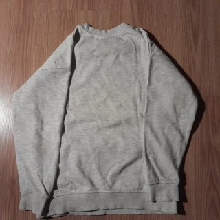 Sudadera infantil Lefties gris con bolsillo