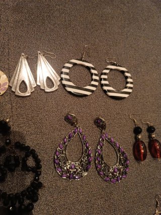 Lote de pendientes variados