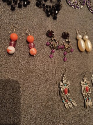 Lote de pendientes variados