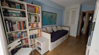 Cama Diván Ikea Hemnes con 2 colchones y cajones